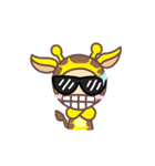 Pong - The Giraffe Girl（個別スタンプ：1）