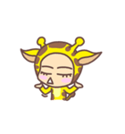 Pong - The Giraffe Girl（個別スタンプ：3）
