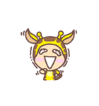 Pong - The Giraffe Girl（個別スタンプ：12）