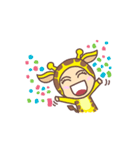 Pong - The Giraffe Girl（個別スタンプ：14）