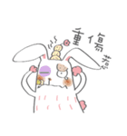 Bunny blooming rabbit（個別スタンプ：15）