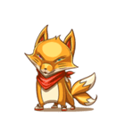 3Teiru - the friendly fox（個別スタンプ：1）