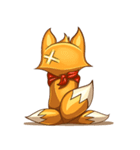 3Teiru - the friendly fox（個別スタンプ：9）