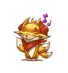 3Teiru - the friendly fox（個別スタンプ：13）