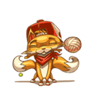 3Teiru - the friendly fox（個別スタンプ：22）