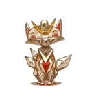 3Teiru - the friendly fox（個別スタンプ：24）