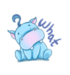 Happy Hippo - the friendly hippopotamus（個別スタンプ：3）