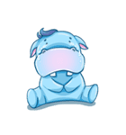 Happy Hippo - the friendly hippopotamus（個別スタンプ：7）