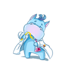 Happy Hippo - the friendly hippopotamus（個別スタンプ：21）