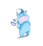 Happy Hippo - the friendly hippopotamus（個別スタンプ：24）