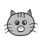 CAT footprint sticker（個別スタンプ：1）