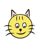 CAT footprint sticker（個別スタンプ：2）