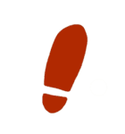 CAT footprint sticker（個別スタンプ：25）
