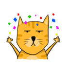 Mee-thong Sleepy Cat（個別スタンプ：7）