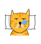 Mee-thong Sleepy Cat（個別スタンプ：11）