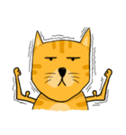 Mee-thong Sleepy Cat（個別スタンプ：15）