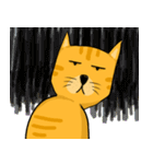 Mee-thong Sleepy Cat（個別スタンプ：17）
