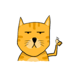 Mee-thong Sleepy Cat（個別スタンプ：21）