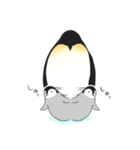 お股にペンギン（個別スタンプ：3）