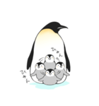 お股にペンギン（個別スタンプ：4）