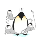 お股にペンギン（個別スタンプ：7）