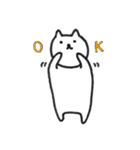 牛乳ねこのまいにち（個別スタンプ：7）