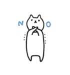 牛乳ねこのまいにち（個別スタンプ：8）
