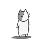 牛乳ねこのまいにち（個別スタンプ：17）
