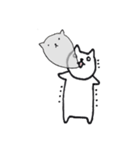 牛乳ねこのまいにち（個別スタンプ：23）