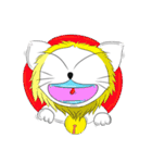 Two mischievous little cat（個別スタンプ：1）