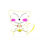 Two mischievous little cat（個別スタンプ：3）