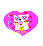 Two mischievous little cat（個別スタンプ：5）