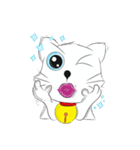 Two mischievous little cat（個別スタンプ：9）