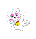 Two mischievous little cat（個別スタンプ：13）
