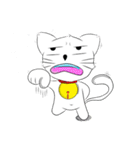 Two mischievous little cat（個別スタンプ：26）