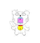 Two mischievous little cat（個別スタンプ：27）