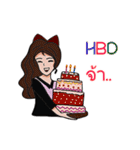 Happy Yammy（個別スタンプ：8）