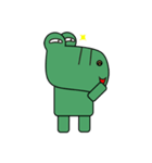 Green Hippo（個別スタンプ：15）
