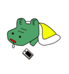 Green Hippo（個別スタンプ：20）