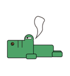 Green Hippo（個別スタンプ：22）