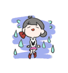 白ねこくんと黒うさちゃん（個別スタンプ：10）