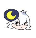 白ねこくんと黒うさちゃん（個別スタンプ：30）