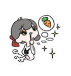 白ねこくんと黒うさちゃん（個別スタンプ：31）
