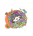白ねこくんと黒うさちゃん（個別スタンプ：33）