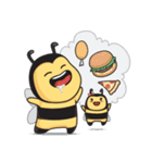 Cute honey and toony like honey！（個別スタンプ：4）