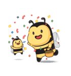 Cute honey and toony like honey！（個別スタンプ：23）