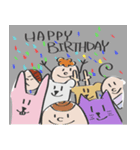 Mr. Smile and his friends（個別スタンプ：39）