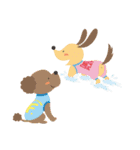 犬猫の服フルオブビガースタンプギャラリー（個別スタンプ：7）