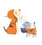 犬猫の服フルオブビガースタンプギャラリー（個別スタンプ：10）