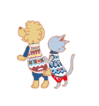 犬猫の服フルオブビガースタンプギャラリー（個別スタンプ：11）